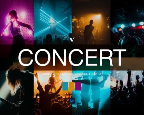 11 CONCERT Lightroom Mobile & Desktop Presets