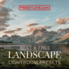 Landscape Lightroom Presets