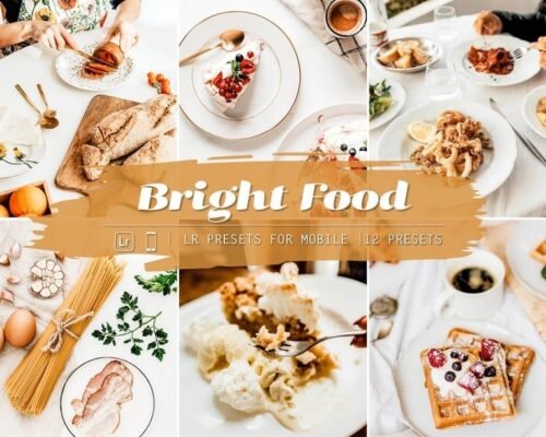 Bright Food Presets Collection