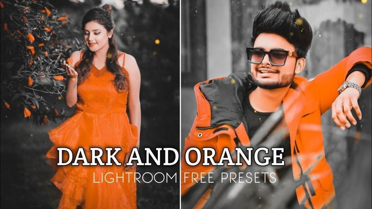 Dark and Orange Lightroom Presets