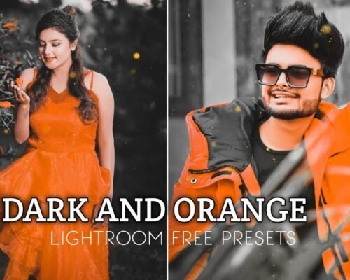 Dark and Orange Lightroom Presets