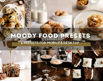 Moody Food Lightroom Presets